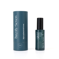 Flacon pulvérisateur en verre givré personnalisé de 30 ml, 50 ml, 80 ml, 100 ml avec pompe, flacon vide pour huile essentielle, flacon pompe en verre, emballage pour soins de la peau