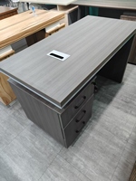 Table de bureau individuelle en bois stratifié mélaminé, design moderne convertible, petit bureau avec tiroirs, table pour bureau