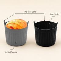 Moule à cupcakes réutilisable en silicone, antiadhésif, pour four, desserts, gâteaux, cuisine, restaurant