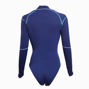 <span class=keywords><strong>Maillot</strong></span> <span class=keywords><strong>de</strong></span> <span class=keywords><strong>bain</strong></span> <span class=keywords><strong>sexy</strong></span> à manches longues pour femmes 2MM 3MM One Piece Front Zipper Neoprene Surfing Diving <span class=keywords><strong>Shorty</strong></span> <span class=keywords><strong>Sexy</strong></span> Wetsuit - Product Image 3