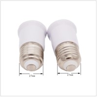 B22 à E27 convertisseur support de lampe baïonnette à vis douille led base de lumière lampadaire moderne