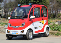 Mini voiture électrique à quatre roues, 45 km/h, véhicule fermé, sièges de passager, nouvelle mode,