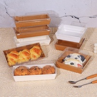 Boîte à donuts rose pliable en gros, emballage en carton kraft imprimé pour produits de boulangerie, pâtisseries, donuts et biscuits, avec protection UV