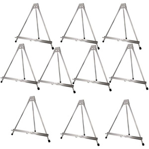 Bertha Aluminum Alloy Triangular <b>Easel</b> HZ8102B Durable Art Display Stand - Product Image 3