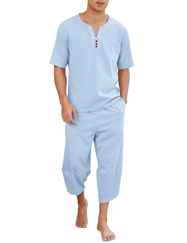 OEM ODM Men Summer Beach Cotton
