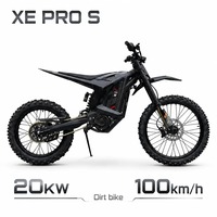 Moto tout-terrain électrique de course pour adultes Clouded Leopard XE PRO S Modèle 2026 20KW Batterie lithium 72V 55Ah Moteur moyeu arrière 100km/h 2026