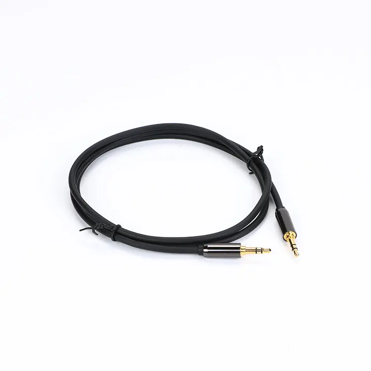 3.5mm to 3.5mm male charging cable computer audio car MP3 Bluetooth headset recorder charging clip cable