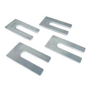 75x35mm Aluminum U Shape Wedge Window Shim Zinc Plated Washer - Product Image 6