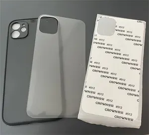 Iphone 13 XR XS MAX用の豪華な2D昇華ブランク携帯電話ケース熱プレス用のブランク電話ケース