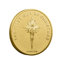 Pièce de monnaie commémorative moderne personnalisée pour bébé, plaquée or, gravée – Cadeau souvenir de naissance personnalisé pour nouveau-nés, vente en gros pour parents