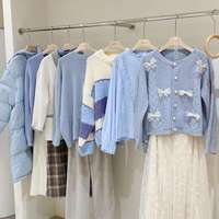 Pakaian Bekas China dalam Balefashion, Sweater Bekas untuk Anak Perempuan, Sweater Panjang, Pakaian Bekas Ekspor