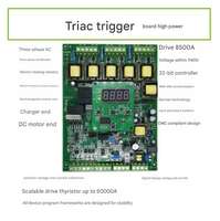 Carte de déclenchement de thyristor triphasé PSCR-3W Module de redressement de régulation de tension régulateur de puissance dynamomètre contrôleur de puissance