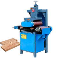 Ponceuse à bande électrique pour bois de 600 mm avec tambour de 400 mm, moteur de qualité industrielle de 6 kW