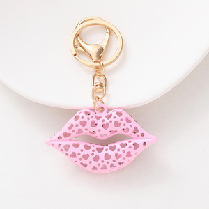 Rouge à lèvres de luxe en alliage de zinc, étanche, en forme de cœur, orné de strass en cristal et de zircone cubique, pour femme, romantique et charmant - Product Image 3