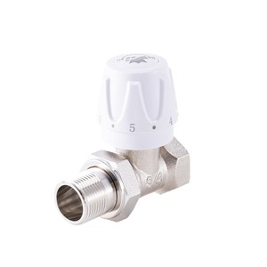 Vanne thermostatique manuelle DN20 pour système d'eau, vanne de contrôle de plomberie, type à bille en deux parties, commande par interrupteur - Product Image 4