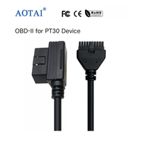 Câble de périphérique ELD AOTAI PT30 OBD2, câble OBDII robuste, périphérique d'enregistrement électronique pour camions Volvo ou Mack