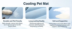 Alfombra Refrescante para Mascotas con Forma de Hoja, Transpirable, para Verano, para Viajes - Product Image 6