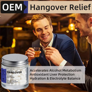 Kapsul <span class=keywords><strong>Hangover</strong></span> Label pribadi kapsul elektrolit hati <span class=keywords><strong>Hangover</strong></span> kustom OEM ODM pasokan massal - Product Image 2