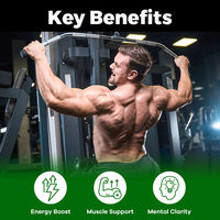 Poudre de créatine matcha AegleWell pré-entraînement, énergie naturelle et soutien musculaire, récupération et concentration après l'entraînement
