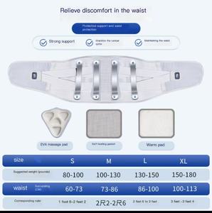 เข็มขัดพยุงหลังปรับได้เข็มขัดรัดเอวรัดเอว - Product Image 5