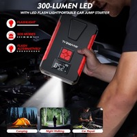 SHARMEAL Fabricant OEM&ODM Démarreur de Batterie Portable 4-EN-1 6000mAh 12V avec Pompe à Air et Power Bank