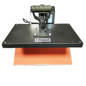 Manual Electric Flatbed <b>Printer</b> Heat Press Machine for <b>Garment</b> T-Shirt Logo Printing - Product Image 1