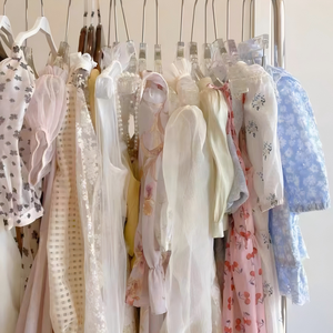 Lote al por mayor de vestidos de seda y gasa para mujer, usados con cuidado, estilos variados, vestidos maxi de verano para uso diario - Product Image 1