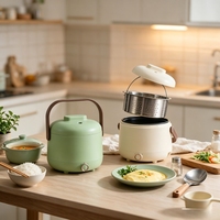 Cuisinière à riz électrique automatique pour la maison et l'hôtellerie avec tasse doseuse et spatule