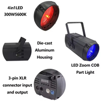 Jinbei-cinéma professionnel avec lumière par, 300w, led, cob, zoom, éclairage de scène, blanc chaud ou froid