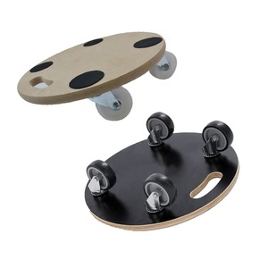 Plataforma Rodante de Transporte de Alta Resistencia de 551 lb, 4 Ruedas, para Mover Plantas, con Revestimiento Antideslizante, Certificada para Muebles - Product Image 5