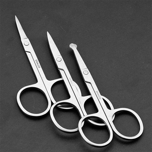 Tijeras de cutícula de acero inoxidable, herramienta de manicura y pedicura con cuchilla curva, alta calidad, suministro directo de fábrica - Product Image 5