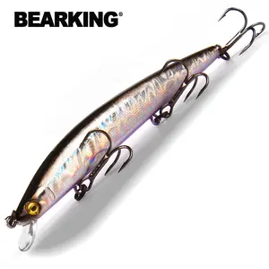 BEARKING — appât artificiel dur Minnow pour la pêche, leurre pour attraper des poissons, matériel pour pêcher à la manivelle, 12cm, 12g