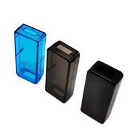 Caja de Conexiones Impermeable Brillante de 53*24*14mm IP54 ABS, Carcasa USB para Adaptador de PC, Conector de Circuito PCB, Modelo LK-USB07