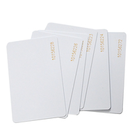 Carte RFID UHF réinscriptible longue portée haute performance 860-960 MHz pour entreprises, hôtels et cartes de membre vierges imprimables