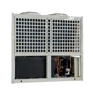 Faible consommation électrique 30HP 25Ton R407c réfrigérant refroidissement par eau refroidisseur refroidi par air industriel