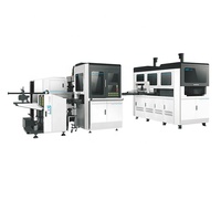 Machine de fabrication de cartons rigides automatique à grande vitesse pour solution d'emballage à double formation de vin et de téléphone