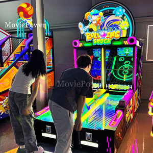 Équipement de jeu d'arcade MoviePower, nouveaux produits, design IP exclusif, machine de bowling à monnayeur avec <span class=keywords><strong>boule</strong></span> roulante à effet de choc - Product Image 2