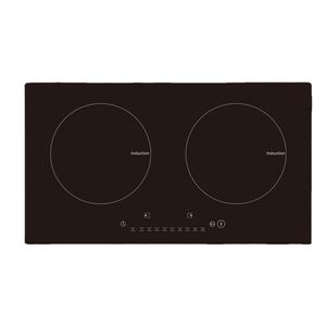 Electrodomésticos, Placa de Inducción Integrada de Sobremesa con Control Táctil, 2 Quemadores, Vidrio Negro, Placa de Inducción Integrada - Product Image 2