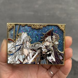 ปรับแต่ง Quicksand Charm Pin ปก <span class=keywords><strong>Sesshomaru</strong></span> การ์ตูนอะนิเมะชุบทองเหลวเคลือบ Pin - Product Image 6