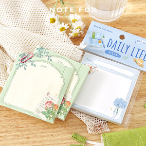 Bloc-notes Kawaii prêt à être expédié, notes adhésives créatives, bloc-notes pour messages, carnet de notes, scrapbooking, autocollants pour enfants - Product Image 1