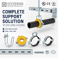 Collier de fixation pour tuyaux, réglable multi-tailles, support de tuyau pour installation industrielle