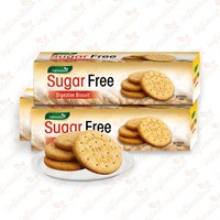 Biscuits digestifs complets britanniques sans gluten, croustillants, aromatisés au café et au chocolat, emballage en boîte