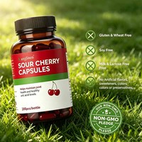 Capsules d'extrait de cerise aigre OEM – Nutriment végétal pour le confort corporel et la maintenance des articulations chez l'adulte