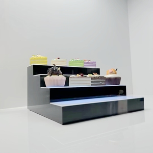 Nhà Máy Giá <span class=keywords><strong>Acrylic</strong></span> <span class=keywords><strong>LED</strong></span> rượu chai hiển thị kệ cho Câu lạc bộ nhà thương mại thanh - Product Image 6