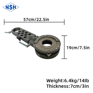 Accessoires de photographie NSH Swivel Section Euro to Mitchell <span class=keywords><strong>4</strong></span> Way Camera Track Dolly Riser pour la réalisation de films - Product Image 3