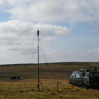 Mât d'antenne télescopique en fibre de carbone/fibre de verre de 15 m pour station de radio amateur avec verrouillage réglable