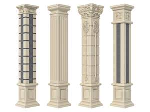Molde de columna romana de suministro de fábrica, molde de Pilar romano de hormigón moderno, moldes de Pilar romano de columna de plástico - Product Image 4