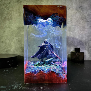 Lampada in Resina Epossidica Design Moderno Star Wars con <span class=keywords><strong>Darth</strong></span> <span class=keywords><strong>Vader</strong></span> per Anniversari e Festività Oggetti Decorativi Creati per Regali Unici - Product Image 1