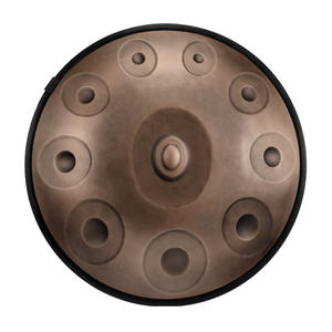 La <span class=keywords><strong>Handpan</strong></span> à Résonance Profonde <span class=keywords><strong>Hluru</strong></span> : 22 pouces en Acier Inoxydable, D-Kurd 432Hz. 10 notes pour un flux méditatif - Product Image 3