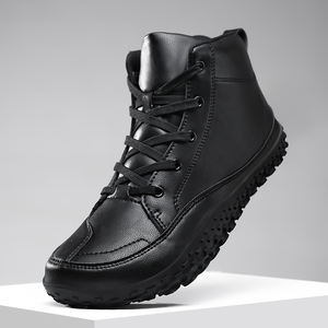 Botas de nieve deportivas de gama alta de gran tamaño con logotipo personalizado, zapatos de algodón para montañismo al aire libre de pie ancho, talla 37-48 plana - Product Image 2